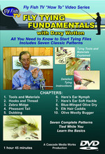 Fly Tying Fundamentals - Front Cover DVD