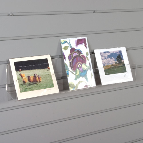 card shelf for slatwall