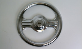 2 spoke steering wheel in Chrome