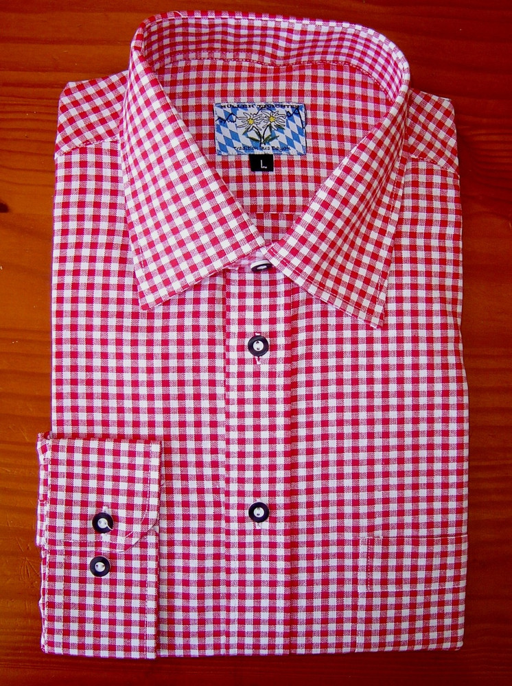 red checkered shirt men