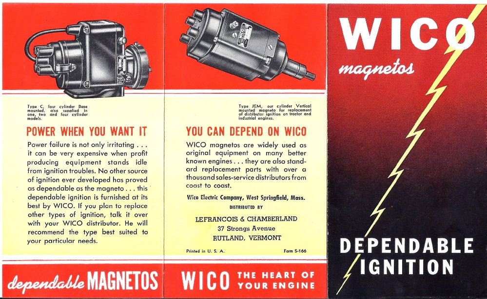 Wico products history