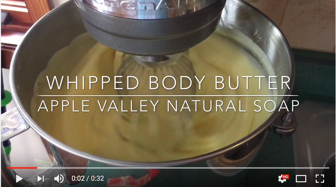 Organic Whipped Body Butter Video
