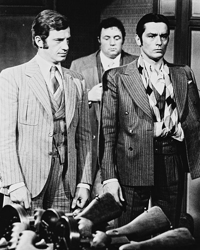 Picture of Alain Delon in Borsalino
