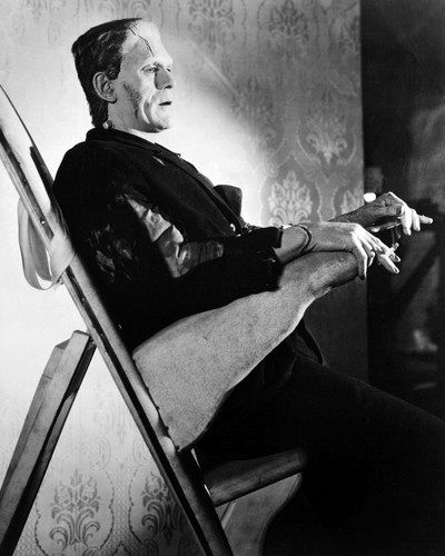 Picture of Boris Karloff in Frankenstein