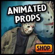 animated decorations haunted house animatronics