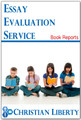 Essay Evaluation Service - Book Reports