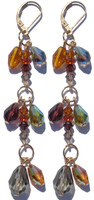 Made with SWAROVSKI ELEMENTS

One of a Kind

Gold filled metal
Earring on Lever Back
Hand crafted by designer in NYC

Colors: Wine, Black Diamond, Olive, Burnt Orange and Topaz

* Black Diamond 12mm Pear Shape Crystal is a Very Rare Discontinued SWAROVSKI ELEMENT.

* Lt. Olivine pear shape crystal is a Very Rare Antique SWAROVSKI ELEMENT from the 1930s