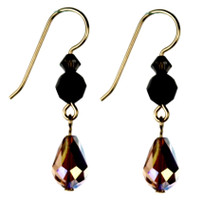 All Hand crafted with Swarovski crystal and gold filled metal