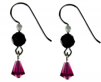 DROP EARRINGS - FUCHSIA AMORE