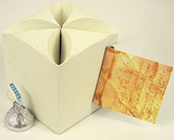 Small Cube Box shown in Recycled Beach. Tag not included.