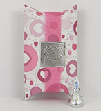 Small Pillow Box Hearts pattern. Box Belt & Foil Seal not included.
