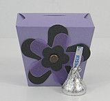 Mini Take Out Box shown in Shimmering Amethyst. Blossom not included.