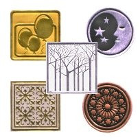 Foil Embossed Seals.