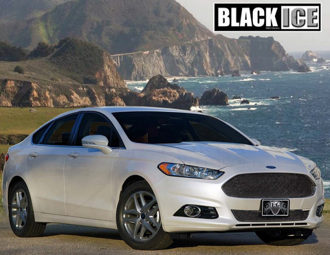 2013 2015 Ford Fusion E Amp G Classics Black Ice Mesh Grill
