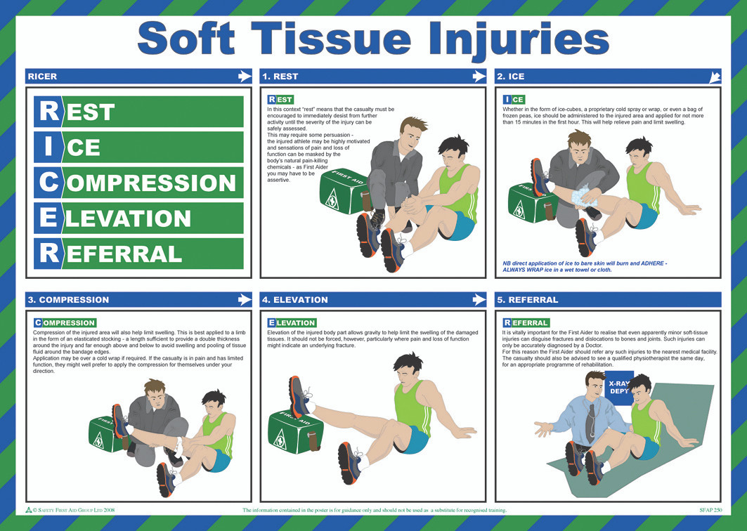 Soft Tissue Injuries Poster