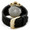 Invicta 0844 Force Collection Chronograph Gold Dial Black Polyurethane Watch