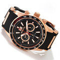 Invicta Flight Rose Tone Chronograph Watch