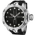Invicta 0804 Reserve Venom Collection GMT Black Polyurethane Watch | Free Shipping