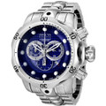 Invicta 6717 Men's Reserve Venom Collection Chronograph Blue Dial Stainless Steel Watch | Free Shipping