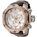 Invicta 0359 Reserve Venom Collection Chronograph Brown Leather Watch | Free Shipping