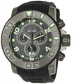 Invicta 0413 Men's Pro Diver Collection Sea Hunter Chronograph Black Polyurethane Watch | Free Shipping