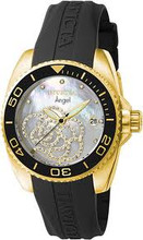 Invicta Women's 0489 Angel Collection White Crystal Polyurethane Watch | Free Shipping