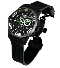 Invicta 1730 Reserve Men's Sea Vulture Swiss Quartz Chronograph Stainless Steel Polyurethane Strap | Free Shipping