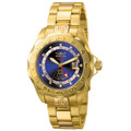 Invicta 5128 Grand Diver Swiss Quartz GMT 18K Gold Plated Stainless Steel Bracelet Watch | Free Shipping