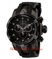 Invicta 0949 Reserve Venom Swiss Quartz Chronograph Combat Mid-Size Polyurethane Strap Watch w/ 3 SLOT DIVE CASE | Free Shipping