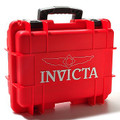 Invicta 8 Slot Collector Watch Box - RED - Free Shipping