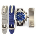 Invicta 10946 Reserve Men's Venom Ocean Quest II Quartz Interchangeable Strap Watch w/ 3-Slot Dive Case | Free Shipping