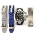 Invicta 10945 Reserve Men's Venom Ocean Quest II Quartz Interchangeable Strap Watch w/ 3-Slot Dive Case | Free Shipping