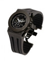 Invicta 5559 Akula Reserve Swiss Quartz Chronograph Black Polyurethane Strap Watch | Free Shipping