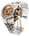 Invicta 0823 Reserve Bolt Zeus Swiss Made Quartz Chronograph Mother-of-Pearl Dial Bracelet Watch (Zeus) | Free Shipping