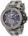 Invicta 0958 Coalition Forces Grey Dial Swiss Made Chronograph Grey Polyurethane Strap Watch | Free Shipping