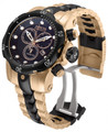Invicta 10573 Mid-Size Reserve Venom Black and Rose Gold Stainless Steel Watch | Free Shipping