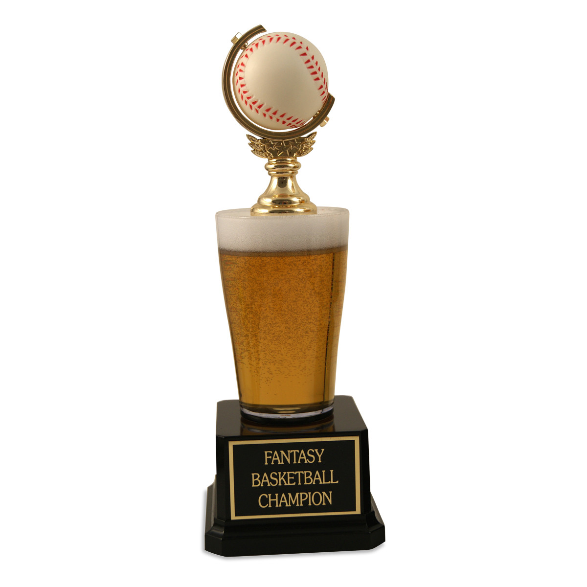 Jr. Beer Pilsner Baseball Trophy Far Out Awards