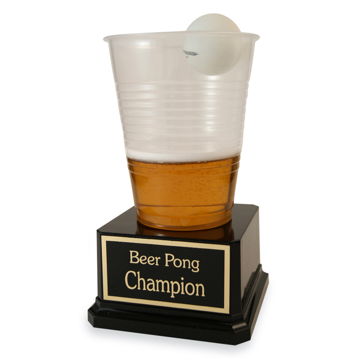 Plastic Beer Pong Trophy Far Out Awards