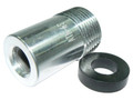 Blast Nozzles Small - ATN-6S Aluminum Jacket Short Series Tungsten Carbide Nozzle Fine Thread - Dealer