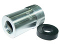 Blast Nozzles Small - ATN-8S Aluminum Jacket Short Series Tungsten Carbide Nozzle Fine Thread - Dealer