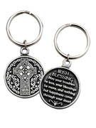 Metal Keyring:  IRISH