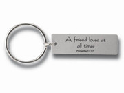 Metal Keyring: FRIEND LOVES ALL TIMES
