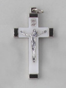 Crucifix Pendant: 4.5cm Luminous