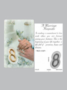 Window Charm Prayer Card: Marriage Keepsake