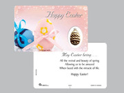 Window Charm Prayer Card: Easter