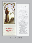 Bookmark: St Francis Assisi (pk25)