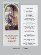 Bookmark: 23rd Psalm Good Shepherd (pk25)