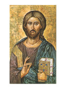 Holy Cards (pkt100) Icon Series: Christ Teacher