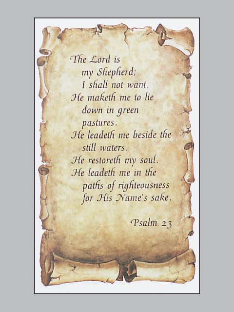 psalm 23 verse