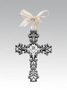 Baby Cross: Filigree Baptism